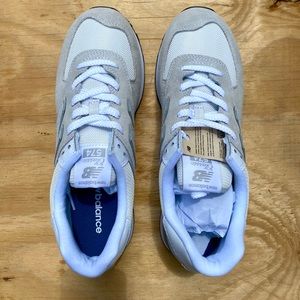 New balance mens “Core pack” Grey/white (size 9.5)